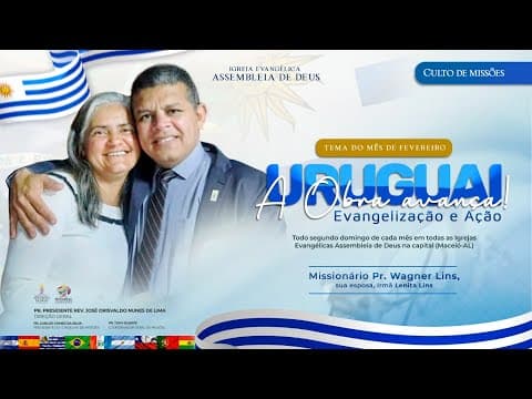 CULTO DE MISSÕES 08/02/2026